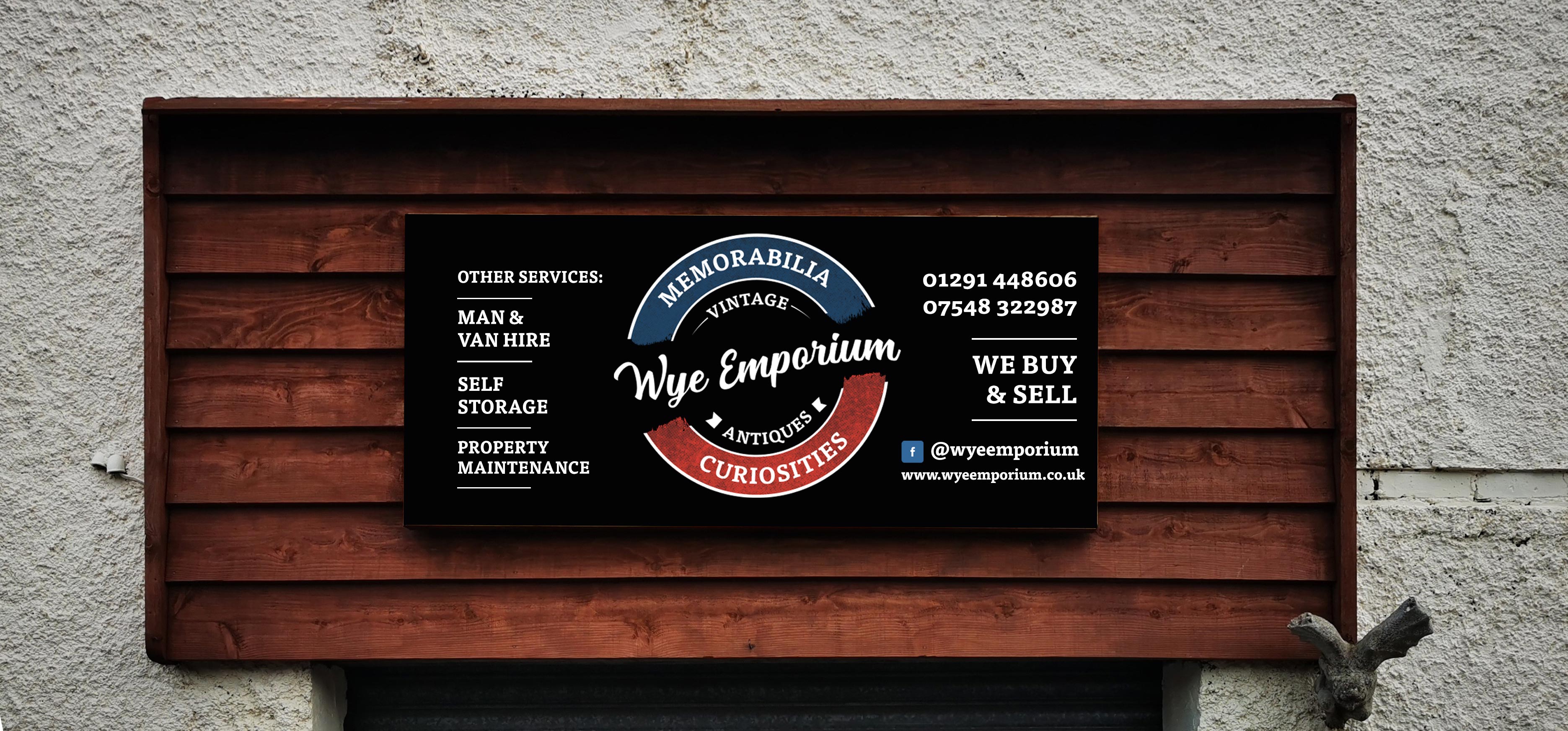 Wye Emporium Signage